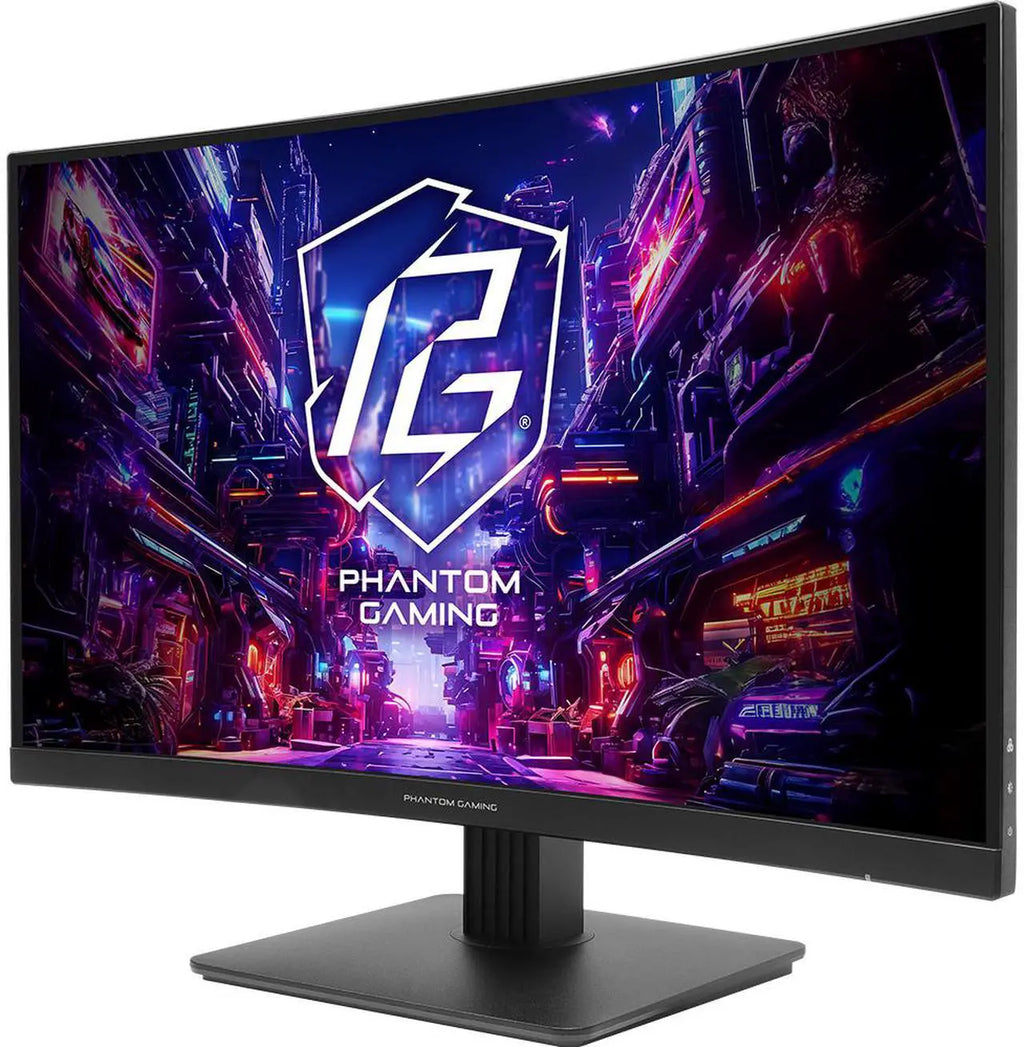 Moniteur de jeu ASRock Phantom 27" 180 Hz VA QHD FreeSync (AMD Adaptive Sync) 95 % DCI-P3 / 132 % sRGB PG27QRT1B